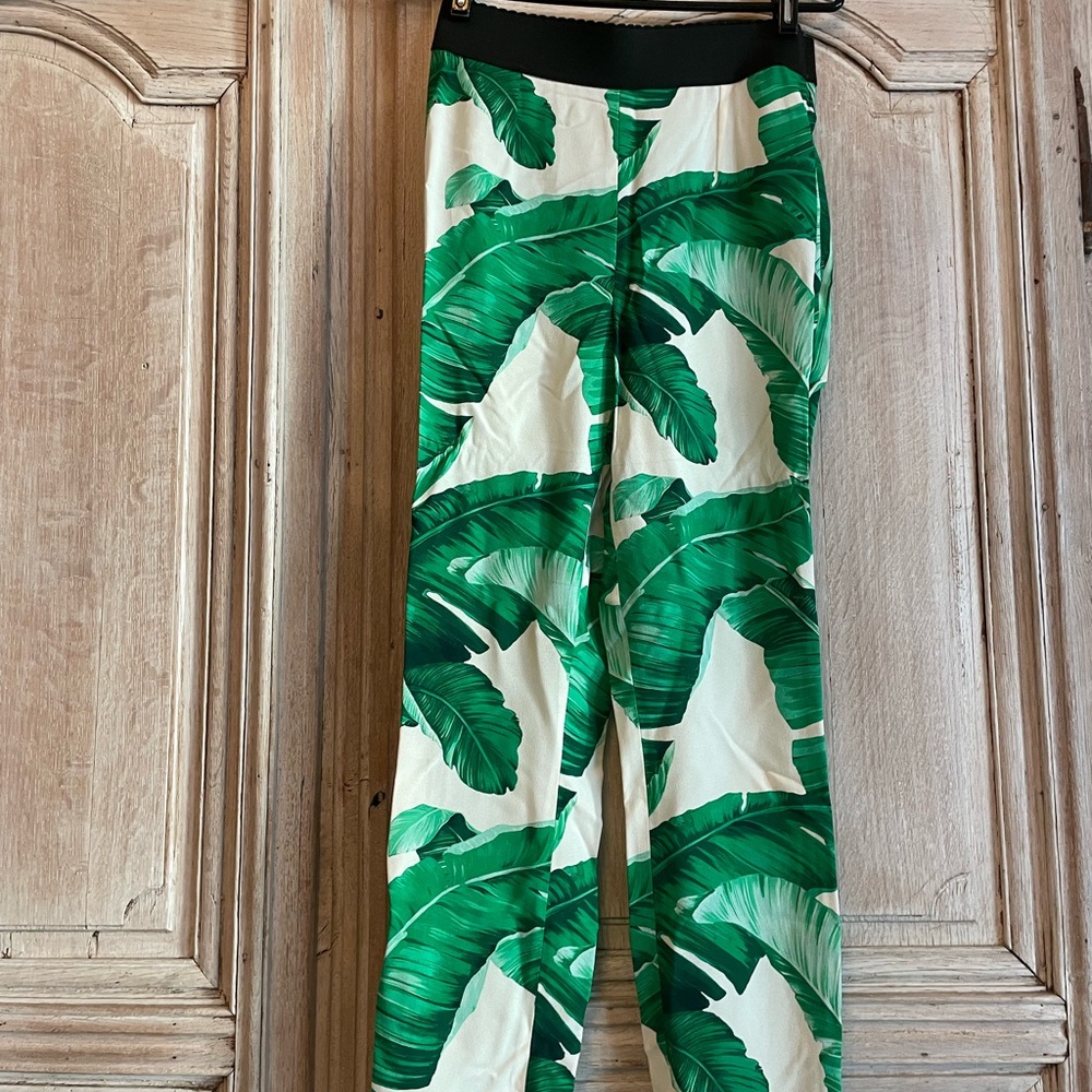 Women’s Dolce Gabbana Banana Print Pants